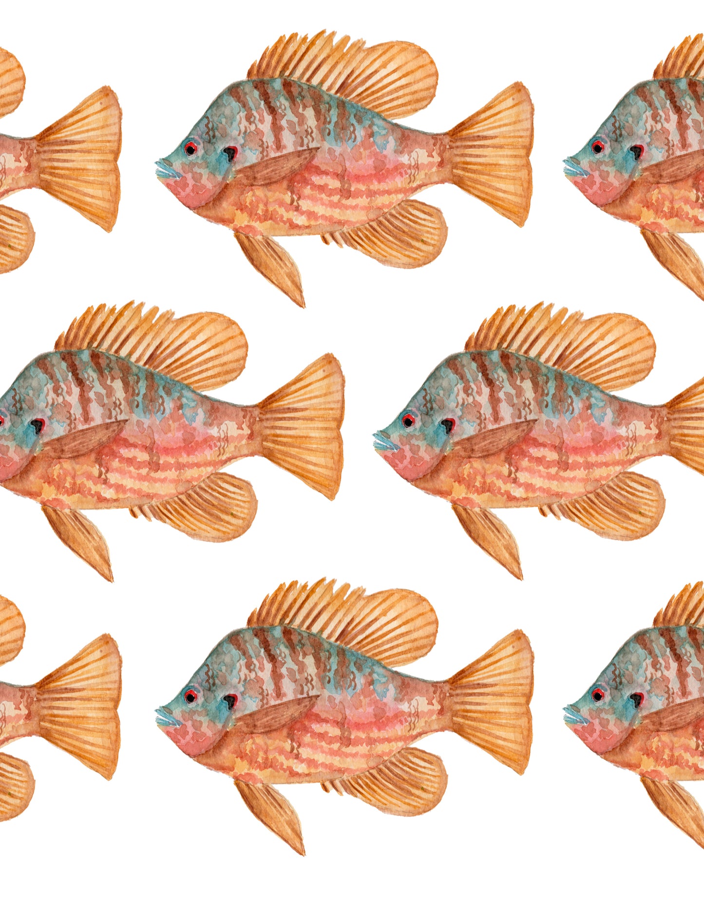 June G Paints: School of Goldfish