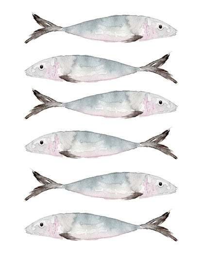 June G Paints: Stack of Fish