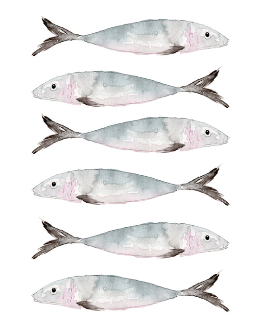 June G Paints: Stack of Fish