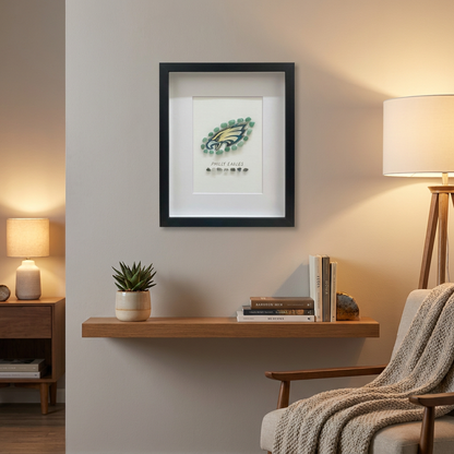 Philadelphia Themed Crystal Art 10"x8"