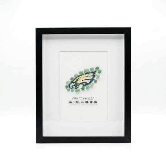 Philadelphia Themed Crystal Art 10"x8"