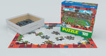 Kids Football 100 Piece Football Puzzle