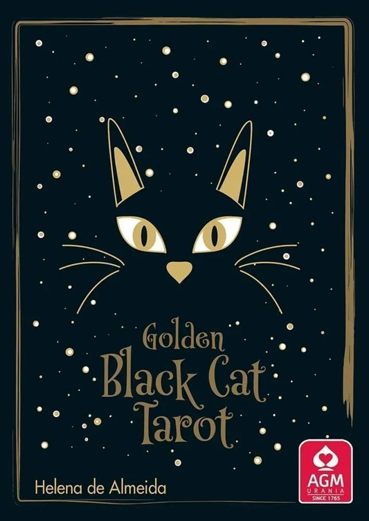 Golden Black Cat Tarot Deck