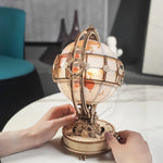 Luminous Globe 3D Wooden Puzzle ST003