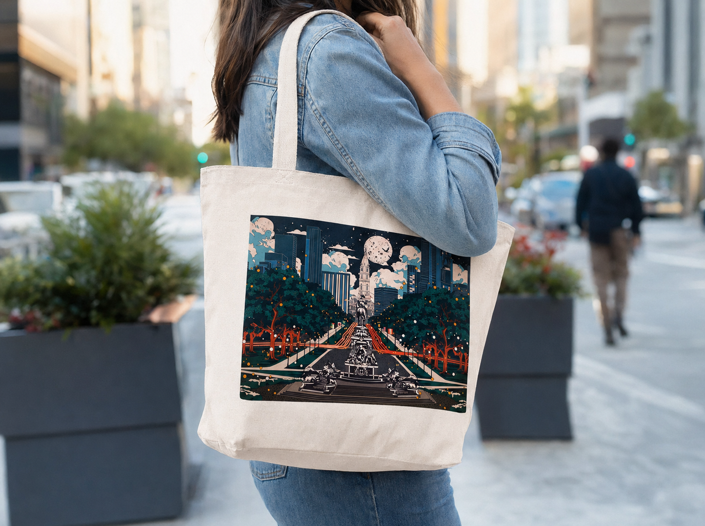 Philly Tote - Benjamin Franklin Parkway