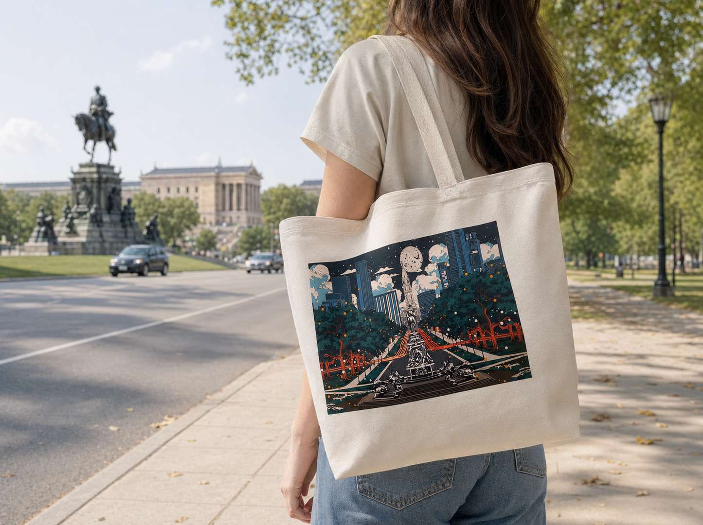 Philly Tote - Benjamin Franklin Parkway