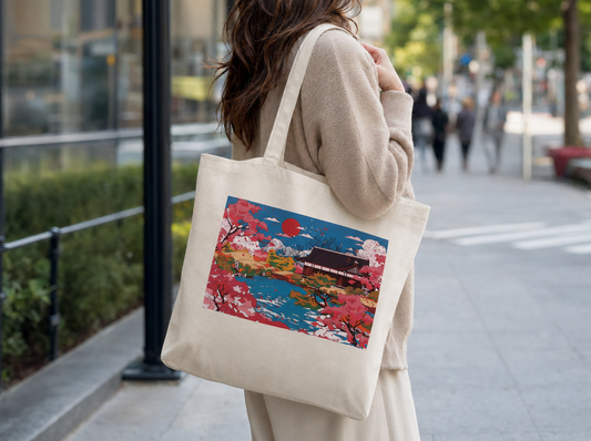 Philly Tote - Japanese Garden