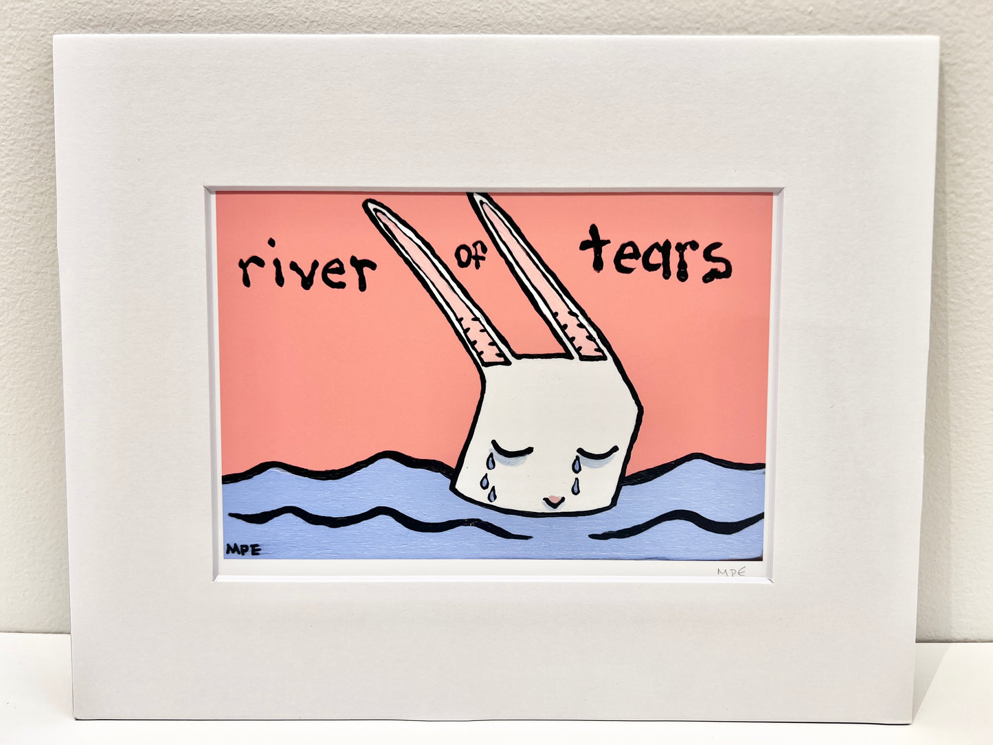 Sadness Rabbit, Open Edition Prints by Mary Engel