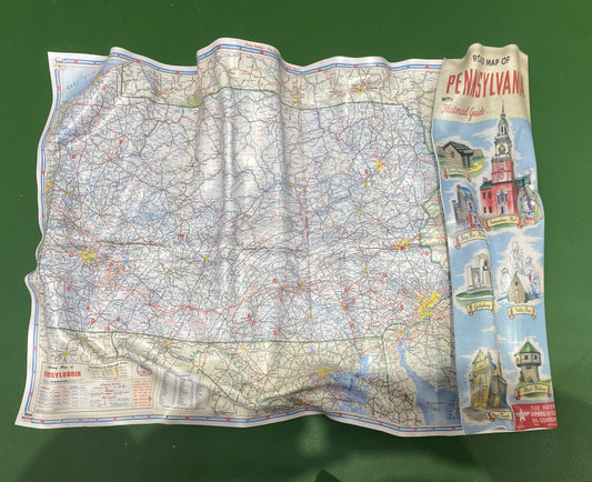 Braden Young- Road Map of Pennsylvania