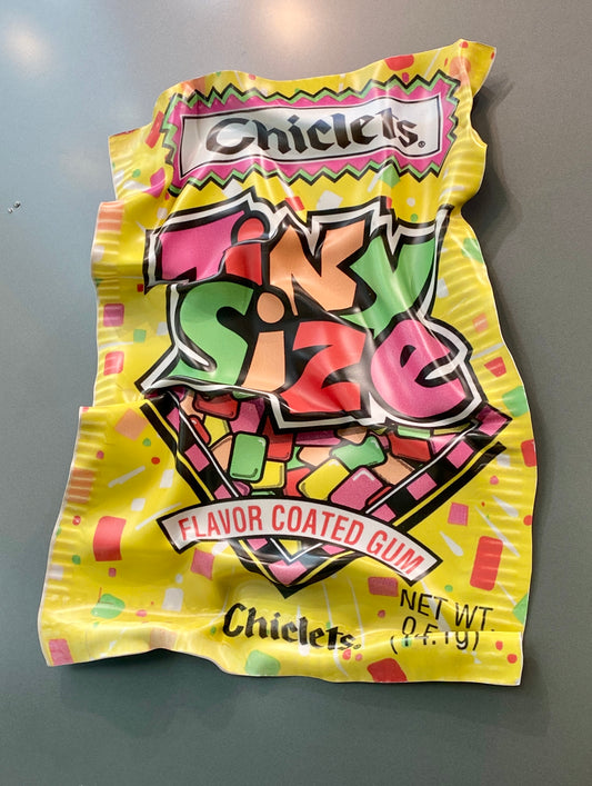 Braden Young-Chiclets Tiny Size Gum