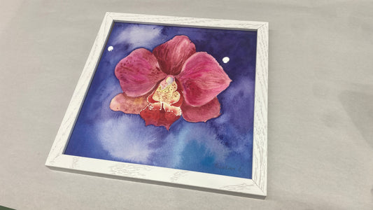Tiantian Li- Orchid in Bloom & Monstera Study