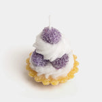 Buon Appetito Tiered Cake Candle - Purple