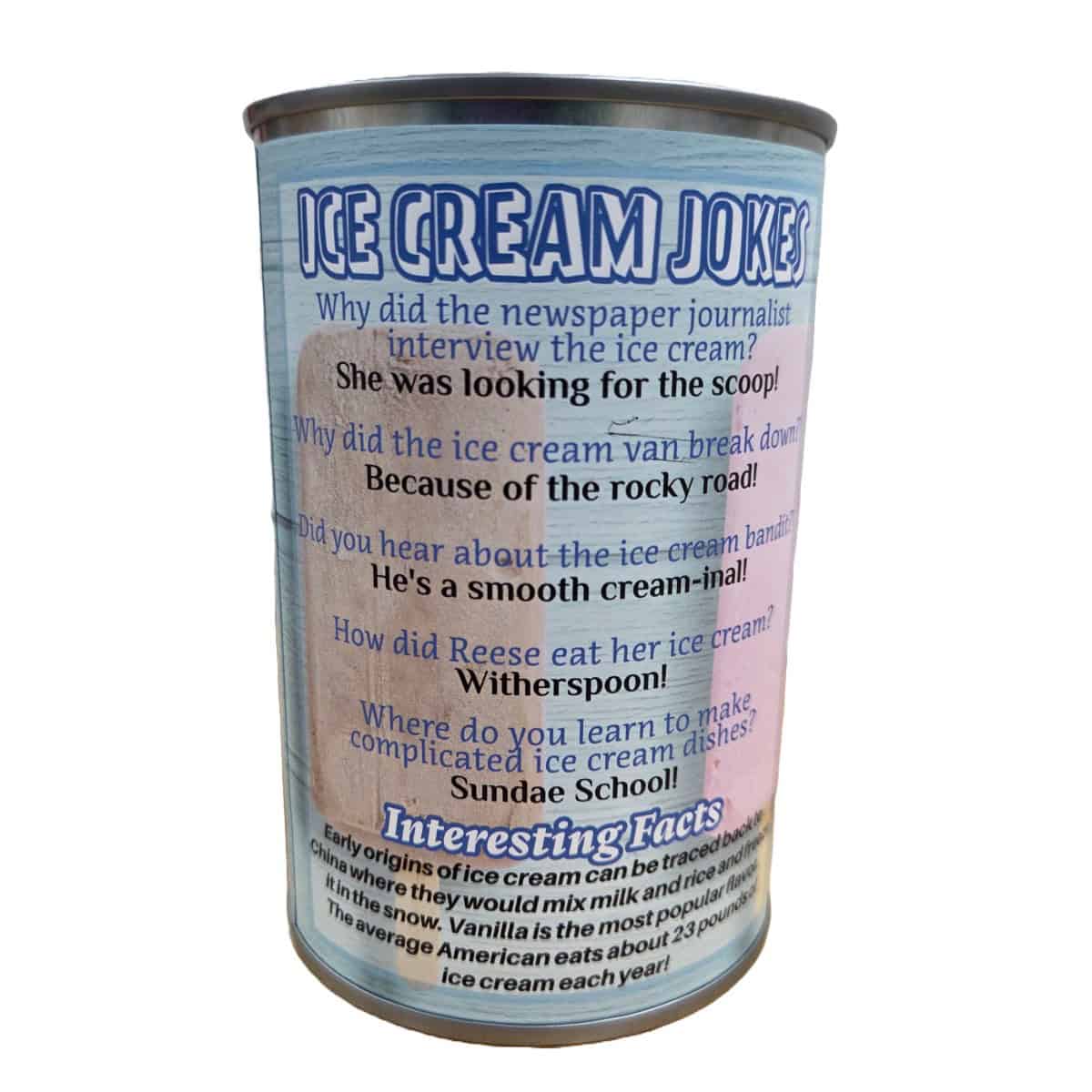 Chip the Canned Ice Cream Bar