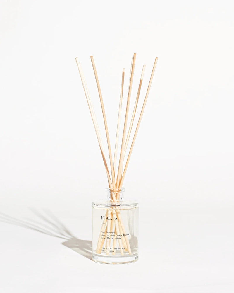 Italia Reed Diffuser by Brooklyn Candle Studio