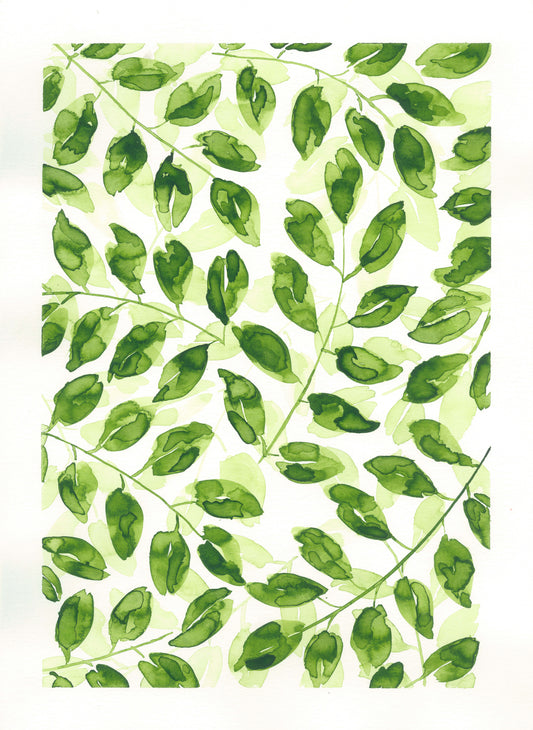 June G Paints: Leaves
