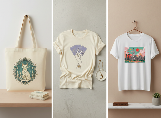 Custom T-Shirt & Tote| DTF Press Experience