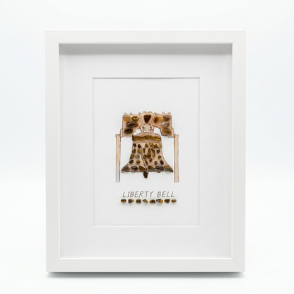 Philadelphia Themed Crystal Art 10"x8"