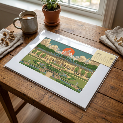 Longwood Gardens Art Print by Mega Asellia | Fine Art Giclée | Matted & Framed Options