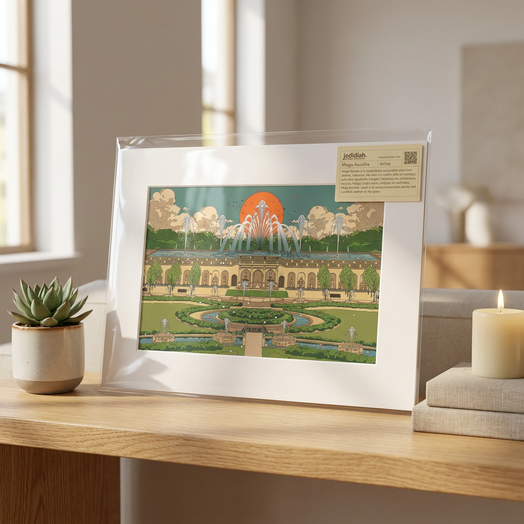 Longwood Gardens Art Print by Mega Asellia | Fine Art Giclée | Matted & Framed Options