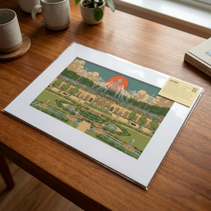 Longwood Gardens Art Print by Mega Asellia | Fine Art Giclée | Matted & Framed Options