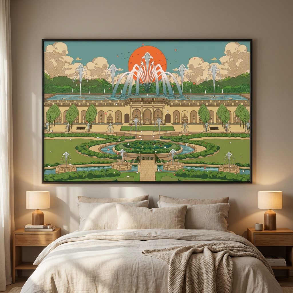 Longwood Gardens Art Print by Mega Asellia | Fine Art Giclée | Matted & Framed Options