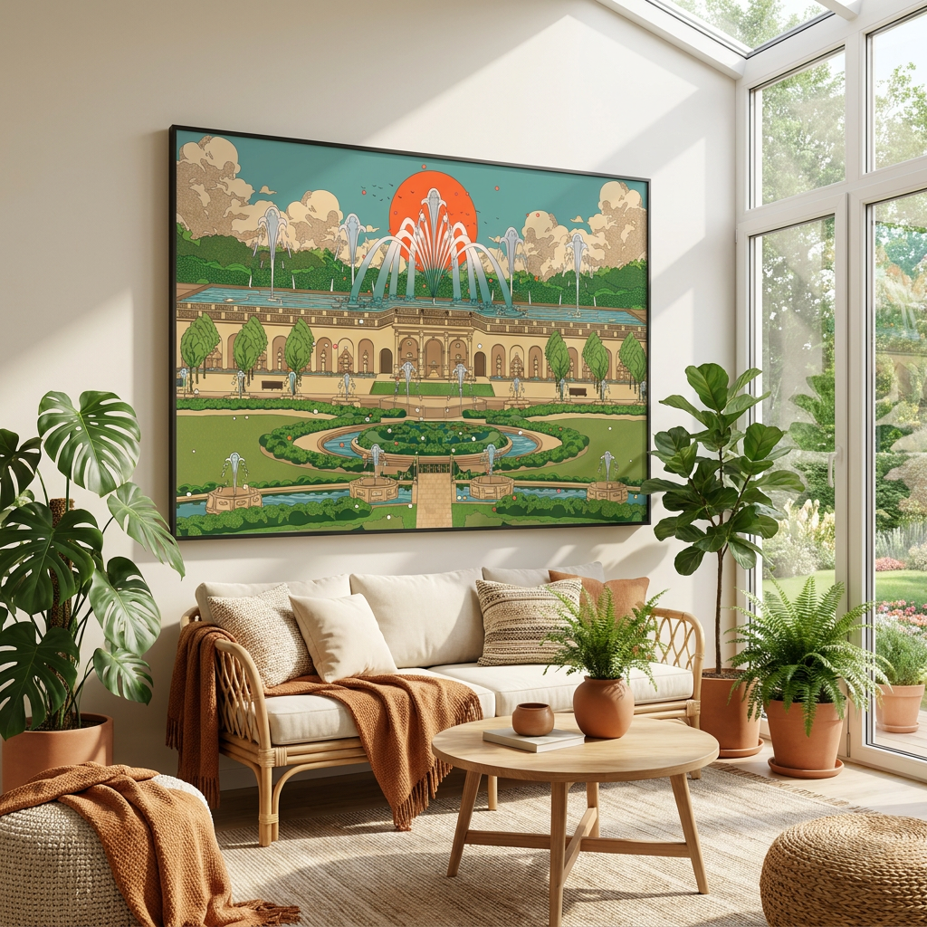 Longwood Gardens Art Print by Mega Asellia | Fine Art Giclée | Matted & Framed Options