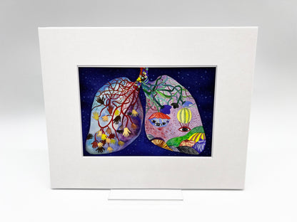 Lung, Open Edition Print by Tiantian Li