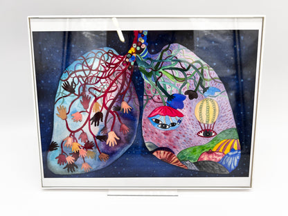 Lung, Open Edition Print by Tiantian Li