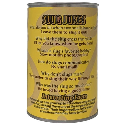 Slick the Canned Banana Slug