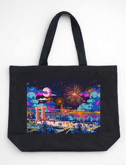 Mega Asellia- Phily Cityscape Tote Bags