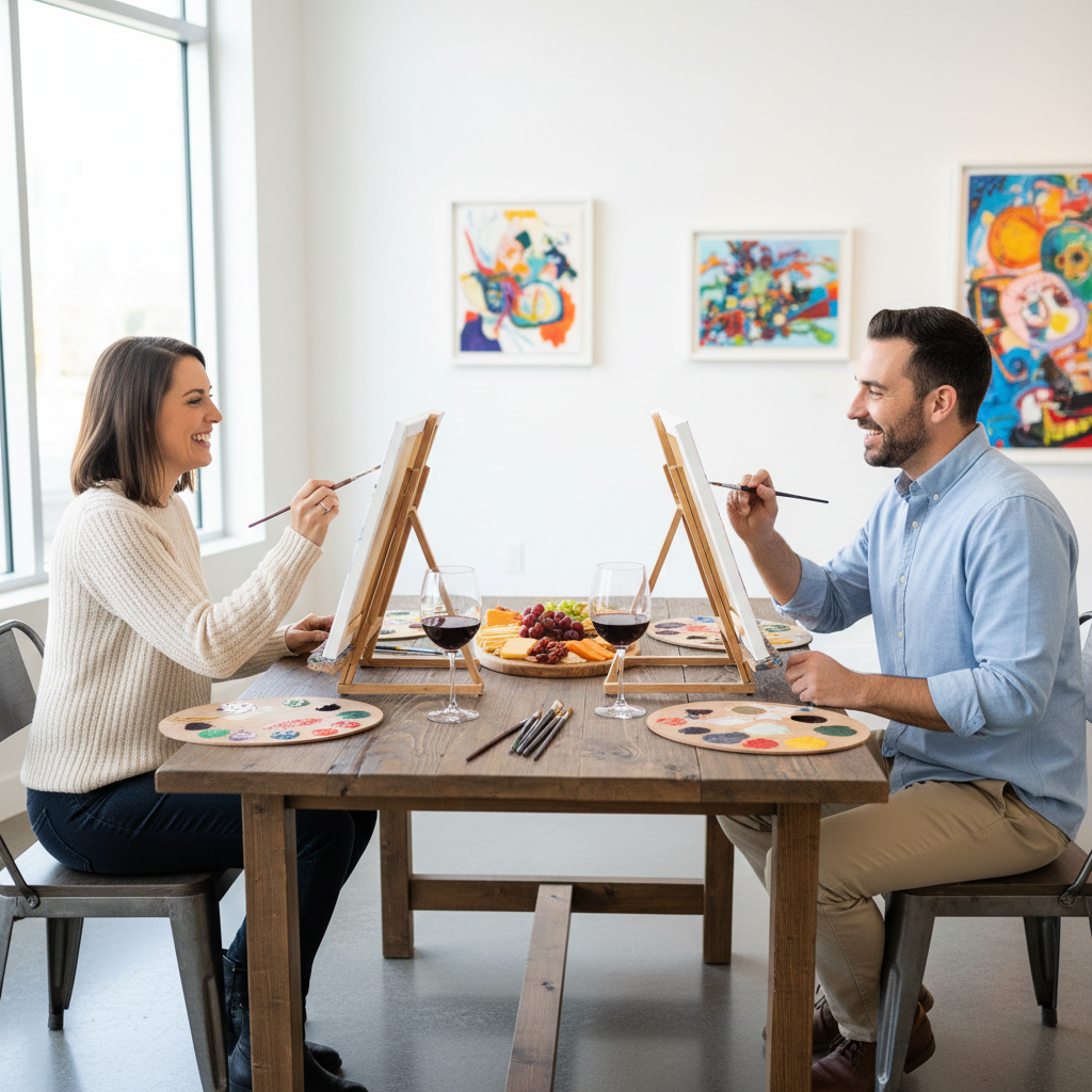 Modern Paint + Sip: Local Icons Edition