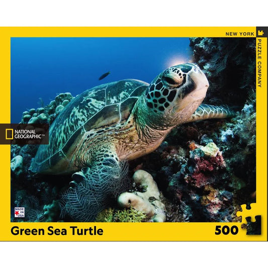 Green Sea Turtle 500 piece Puzzle