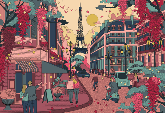 Paris Romance Print