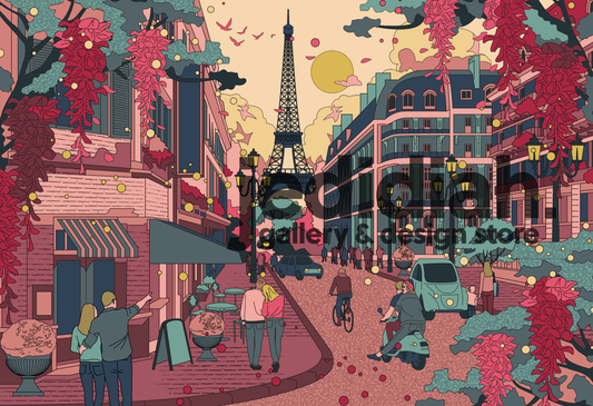 Paris Romance Print