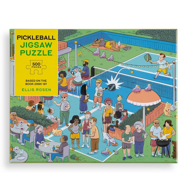 PICKLEBALL 500 PIECES JIGSAW PUZZLE