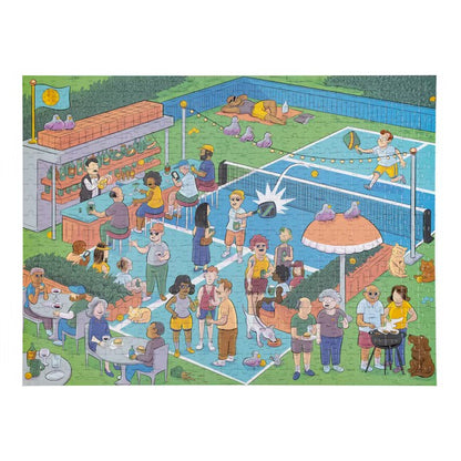PICKLEBALL 500 PIECES JIGSAW PUZZLE