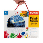 Artwille Diy Paint By Numbers - Starry Night, Level 3