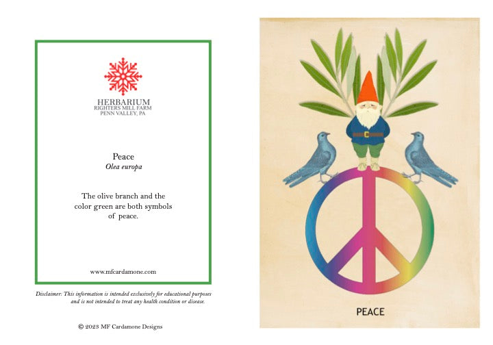 Holiday Notecards: Peace