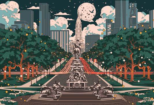 Ben Franklin Parkway Print