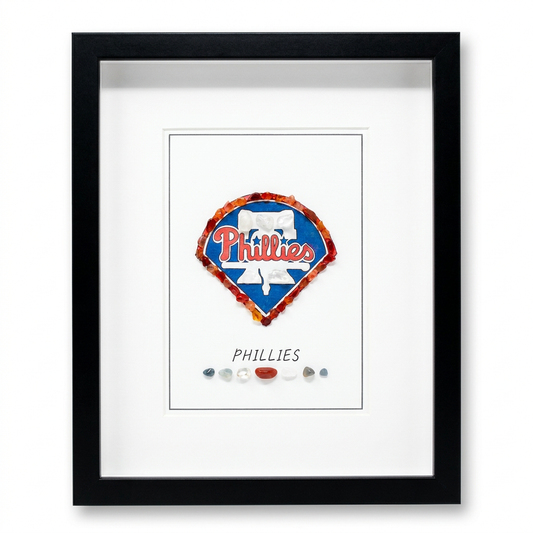 Philly Sports Team- Phillies Crystal Art