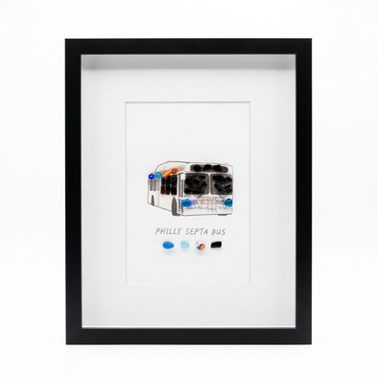 Philadelphia Themed Crystal Art 10"x8"