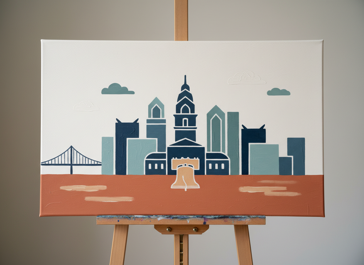 Modern Paint + Sip: Local Icons Edition
