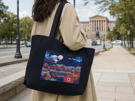 Philly Tote - Boathouse Row