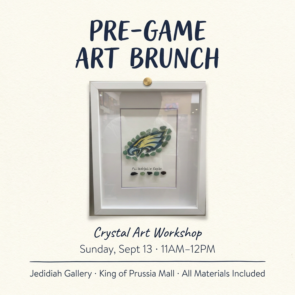 Crystal Art Pre-Game Art Brunch — Sunday, September 13 | 11AM–12PM