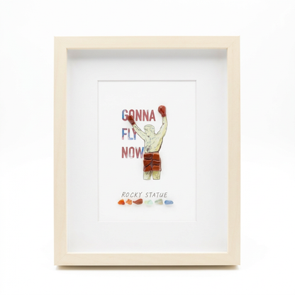 Philadelphia Themed Crystal Art 10"x8"