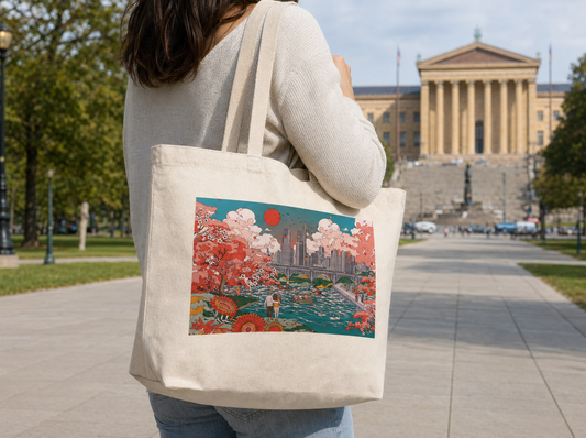 Philly Tote - Schuylkill River