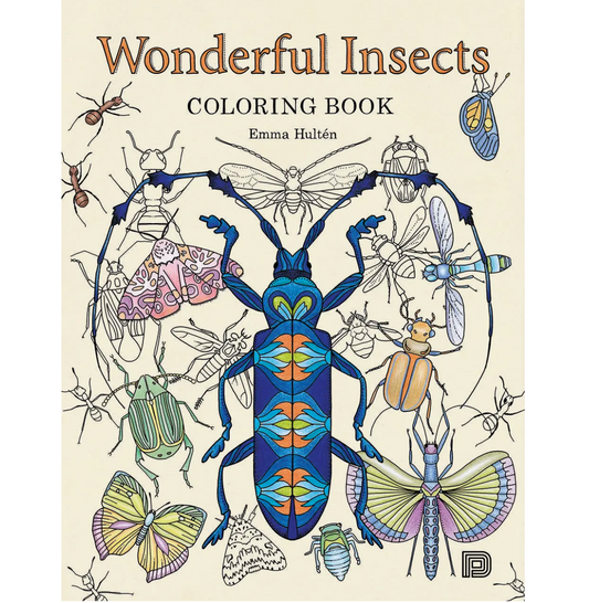 Wonderful Insects Coloring Book