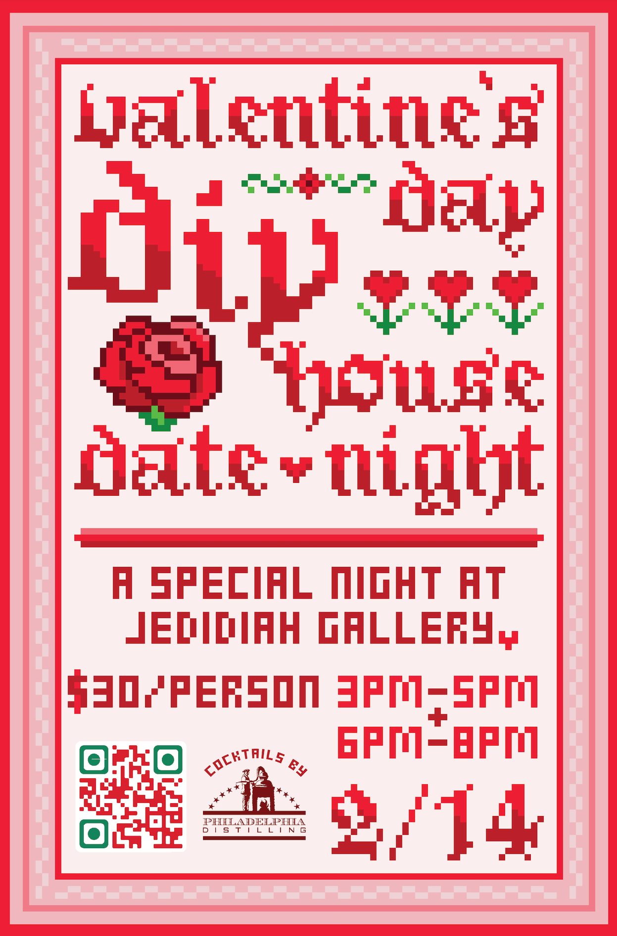 Valentine's Day DIY House Date night