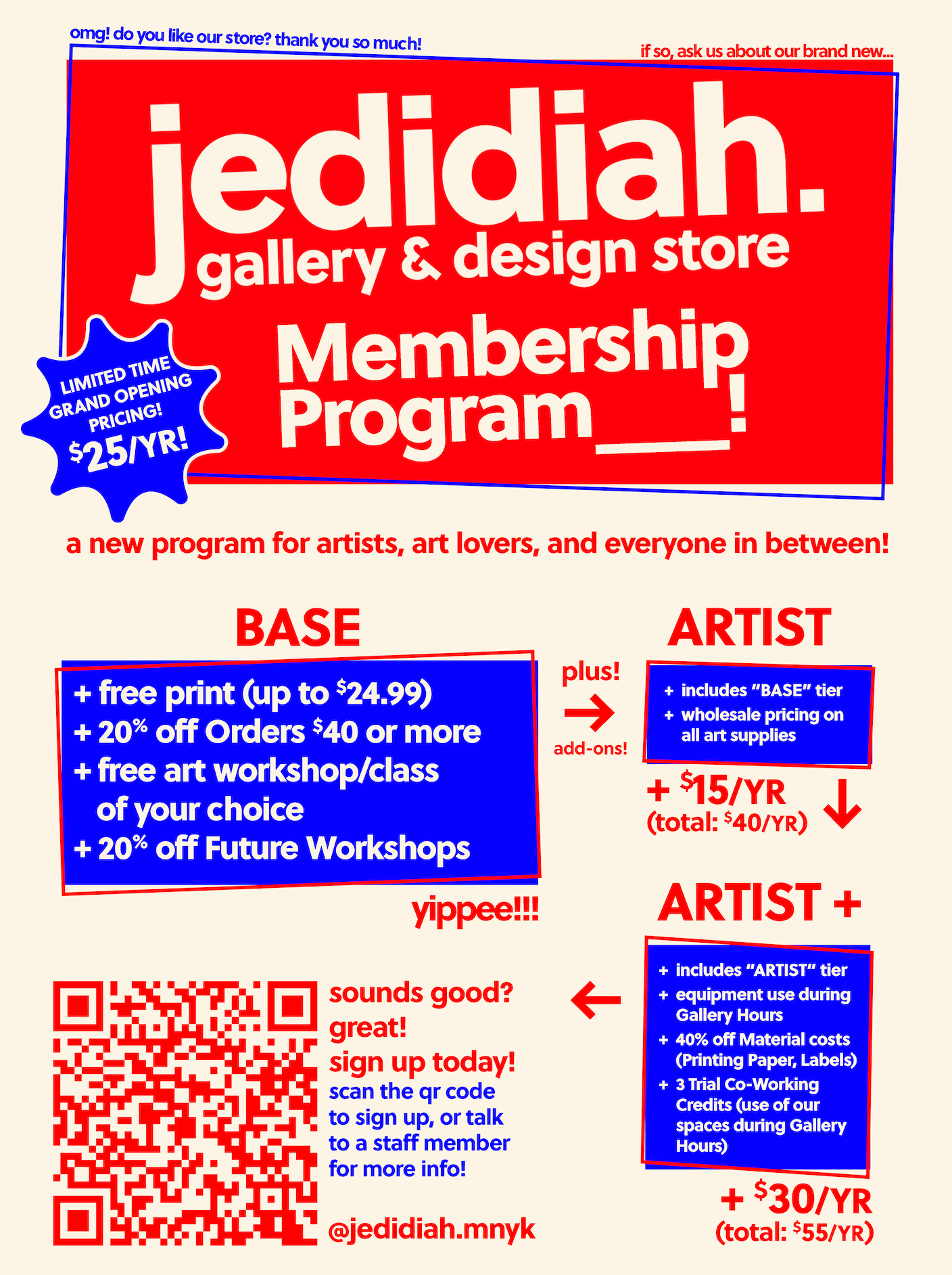 Jedidiah Membership MNYK