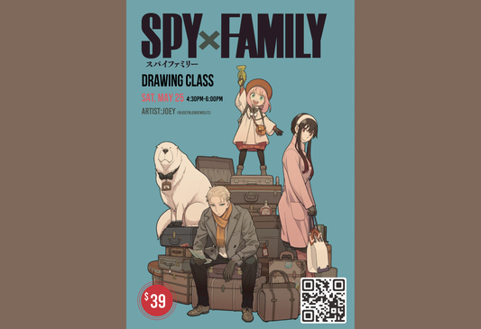 Spy Family Drawing Class - 5/25